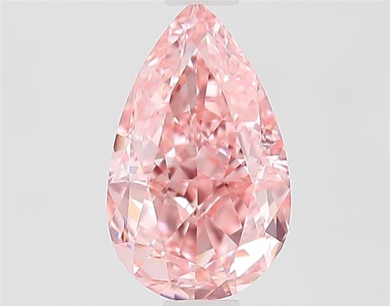 1.09 CT Fancy Vivid Pink PEAR