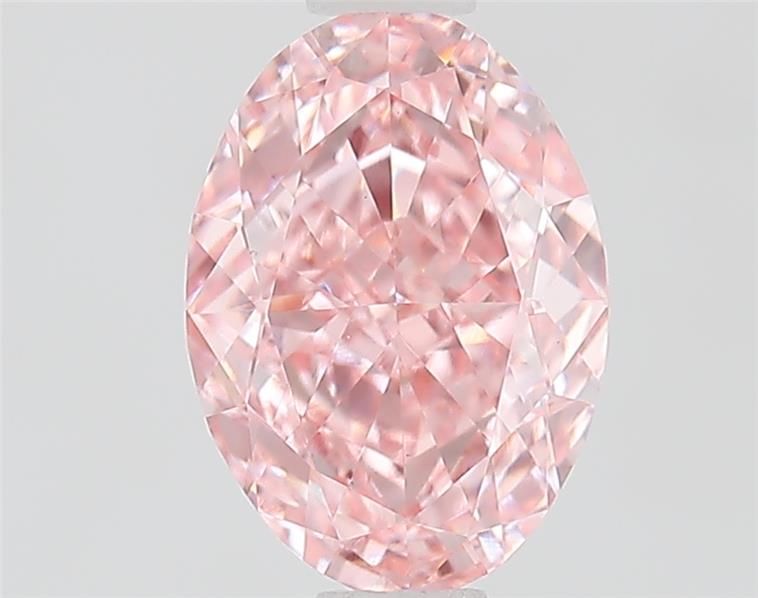 1.0 CT Fancy Vivid Pink OVAL