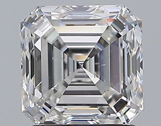1.4 ct Square emerald Diamond