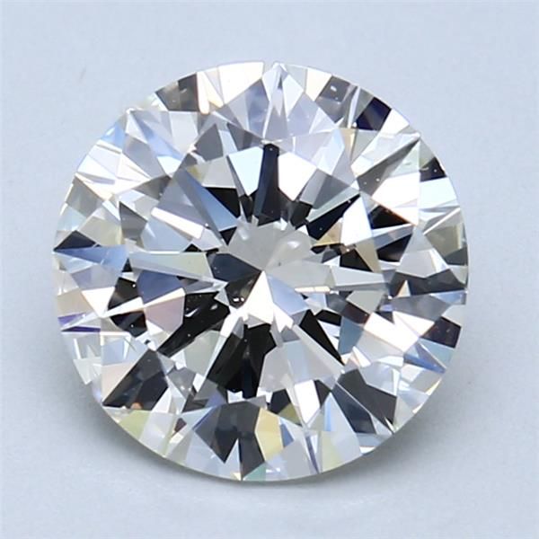 Diamant Rond 2.01 ct - Couleur J - Pureté SI1