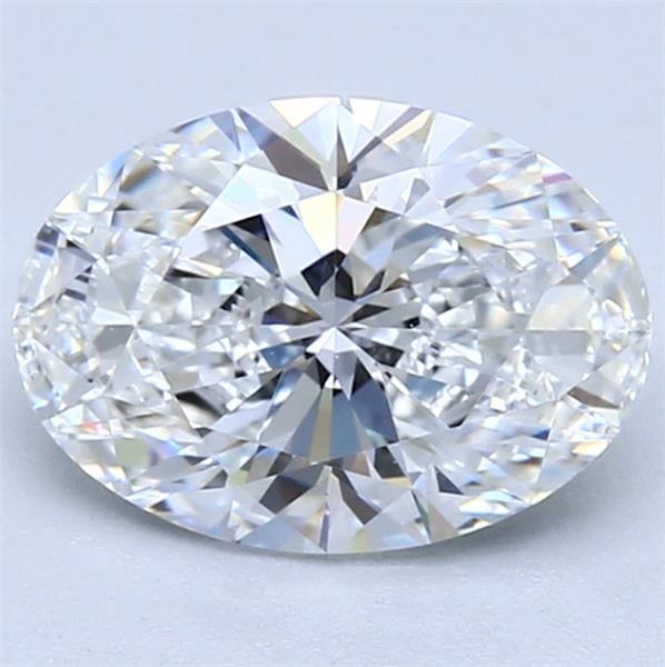 1.59 ct. oval Lab Grown Diamond front image