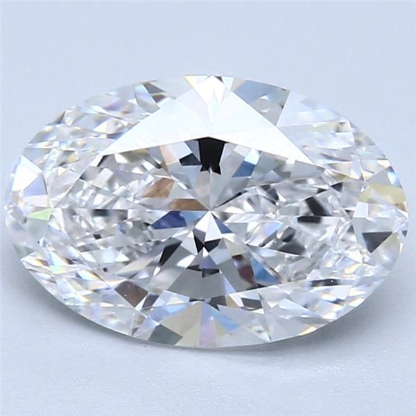 2.94 ct. oval Lab Grown Diamond front image