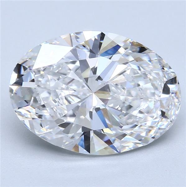 4.07 ct. oval Lab Grown Diamond front image