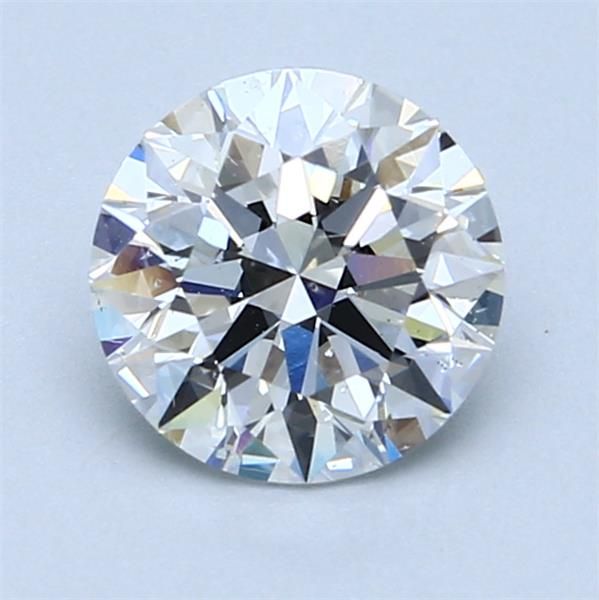 Diamant Rond 1.52 ct - Couleur F - Pureté SI2