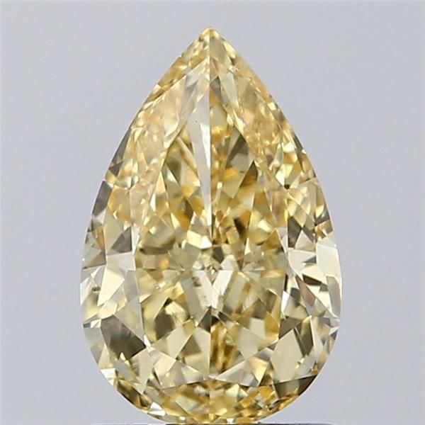 1.02 CT Fancy Intense Yellow PEAR