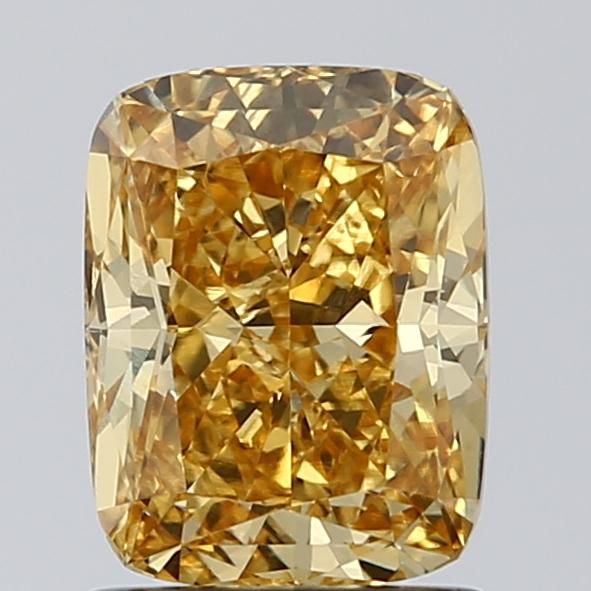 1.34 ct lab-grown Cushion modified Diamond