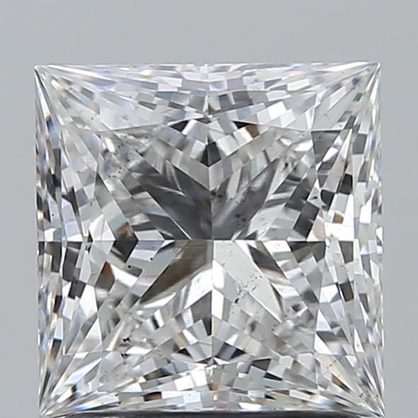 1.61 ct lab-grown Princess Diamond
