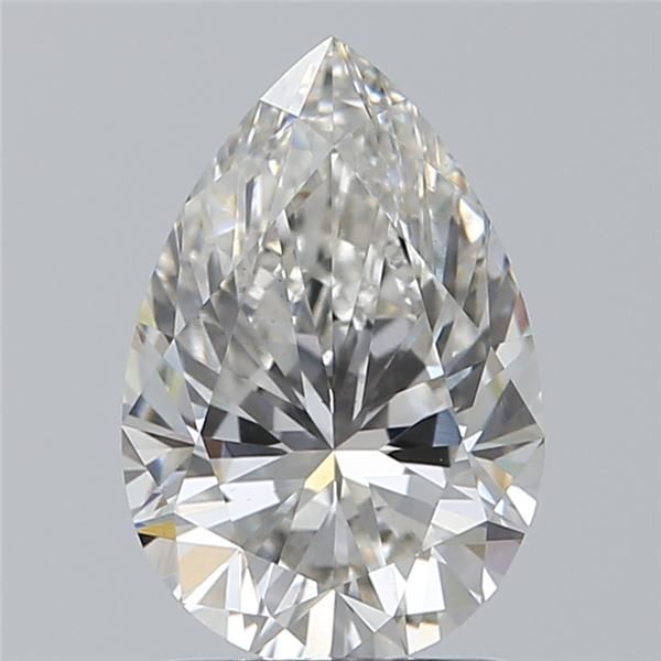 1.53 ct lab-grown Pear Diamond