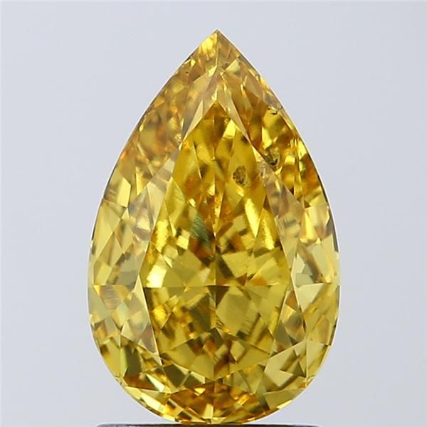 1.72 ct lab-grown Pear Diamond