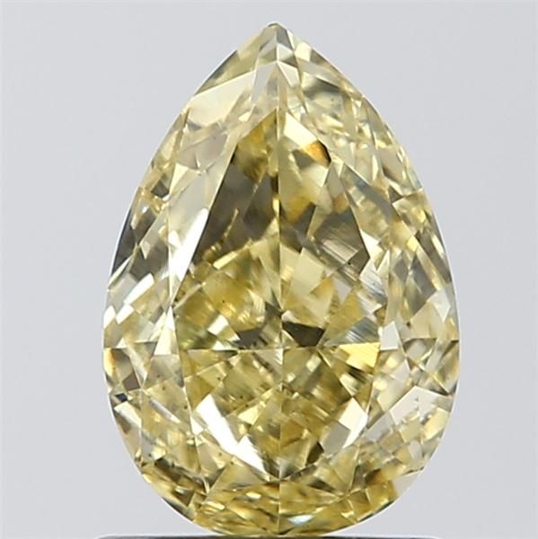 1.01 CT Fancy Intense Yellow PEAR