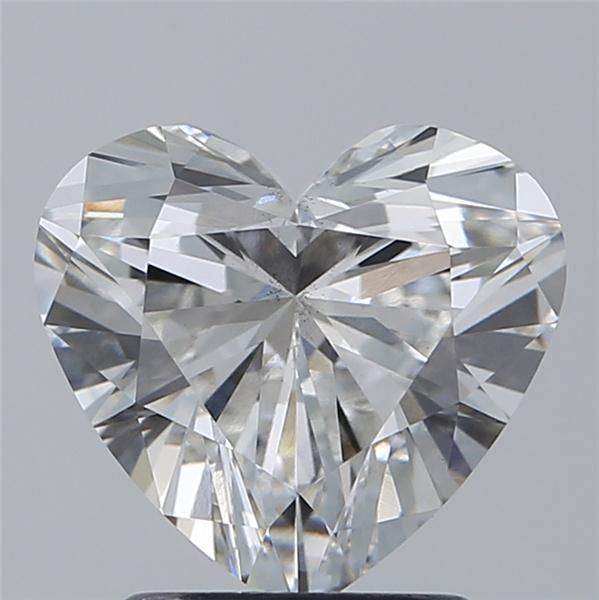 1.7 carat f VS2 EX Cut IGI heart diamond