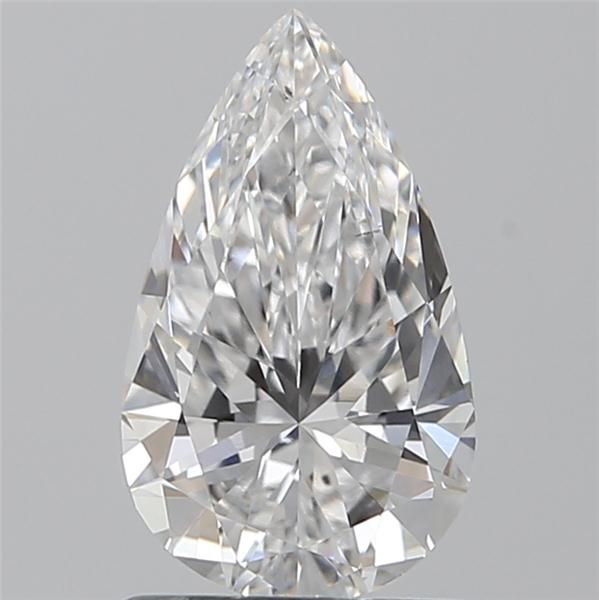1 ct lab-grown Pear Diamond