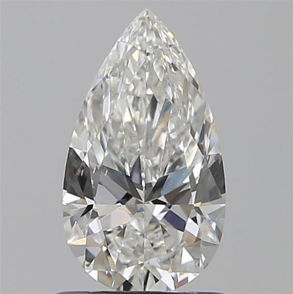 1 ct lab-grown Pear Diamond