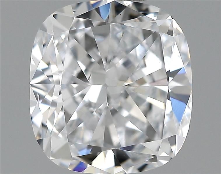 1 ct lab-grown Cushion brilliant Diamond