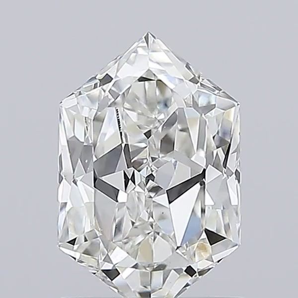 1.5 ct lab-grown Hexagonal Diamond