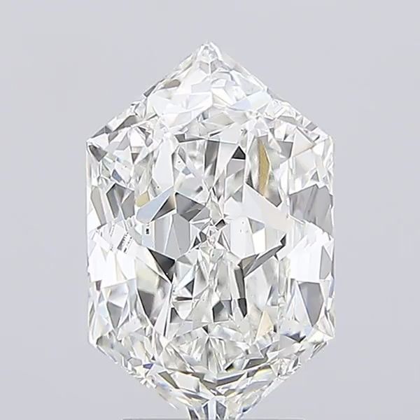 4.03 ct lab-grown Hexagonal Diamond