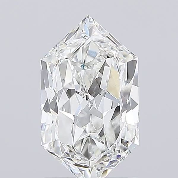 1.5 ct lab-grown Hexagonal Diamond