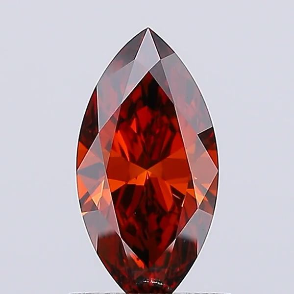 1.02 CT Fancy Deep Orange MARQUISE
