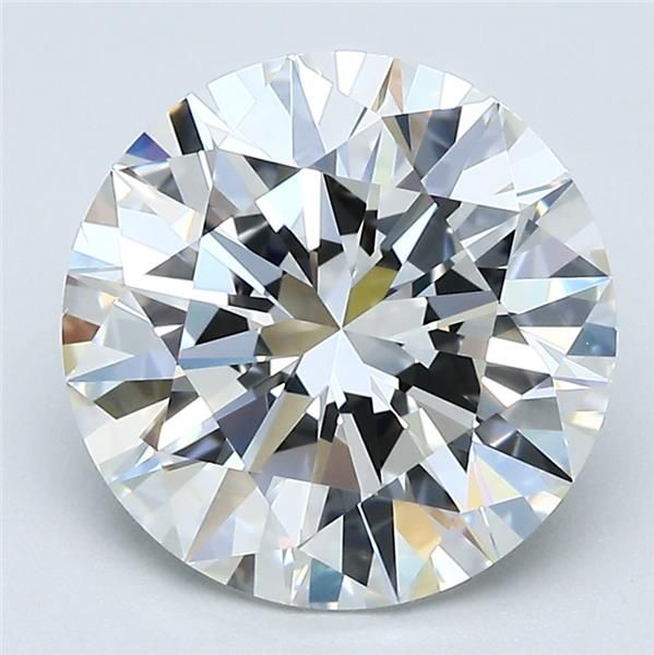3.76 ct Round diamond