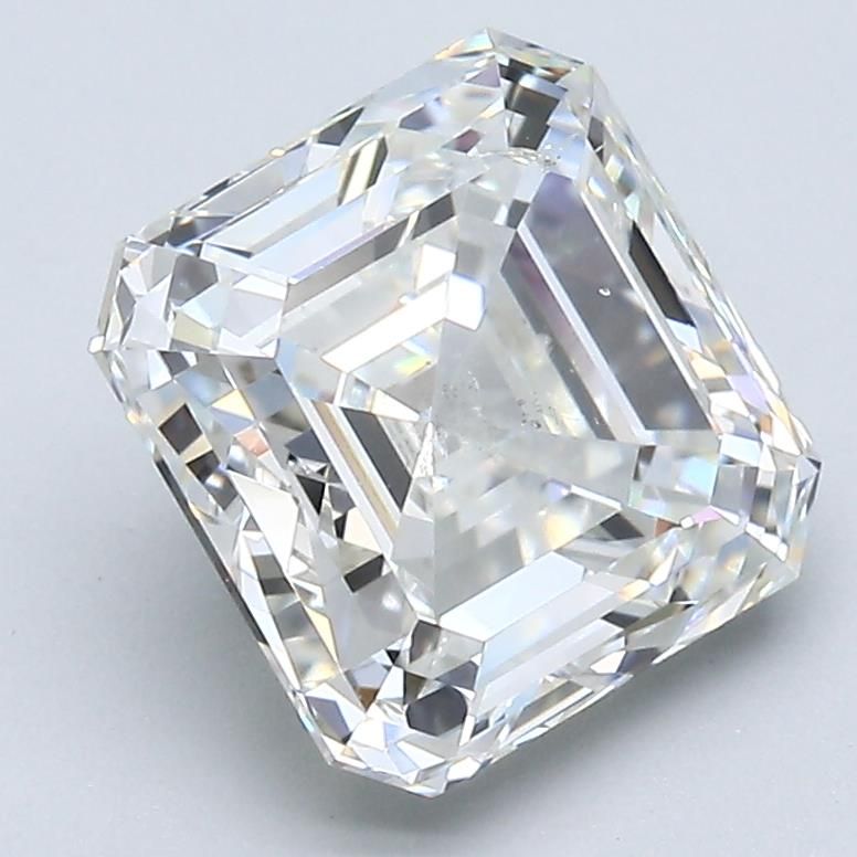 Diamant Asscher 3.02 ct - Couleur I - Pureté SI2