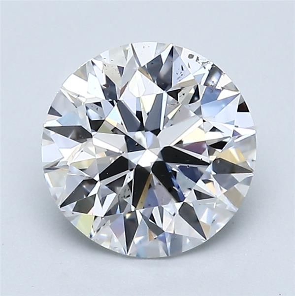 Diamant Rond 1.81 ct - Couleur D - Pureté SI1
