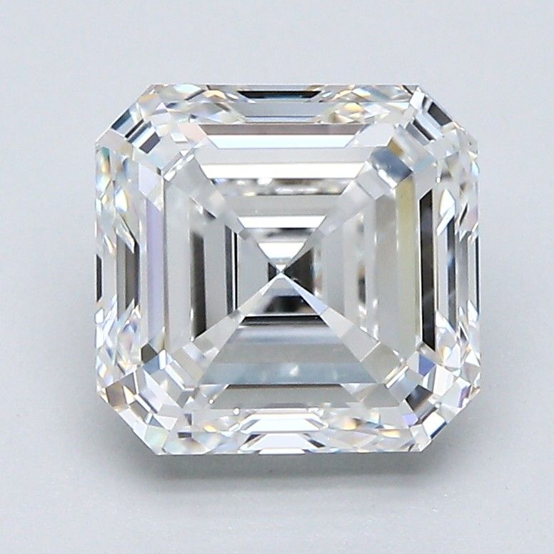 Diamant Asscher 2.78 ct - Couleur E - Pureté SI1