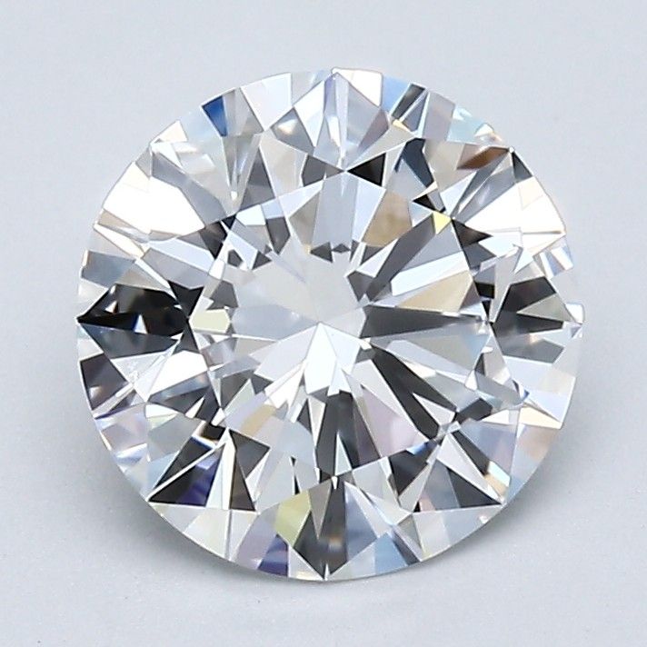 Diamant Rond 1.69 ct - Couleur D - Pureté VVS2