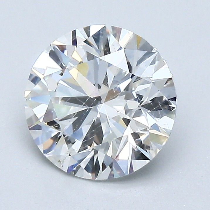 Diamant Rond 1.51 ct - Couleur G - Pureté SI2
