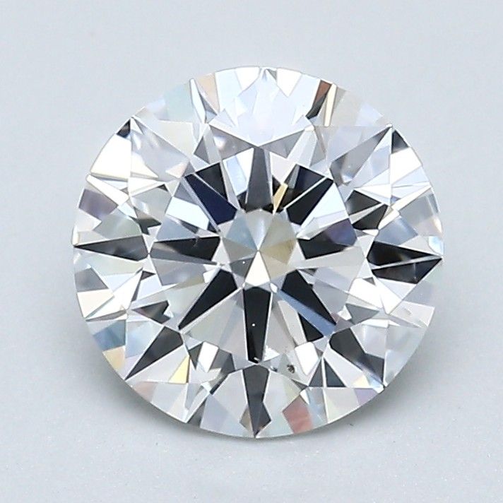 Diamant Rond 1.72 ct - Couleur F - Pureté SI1