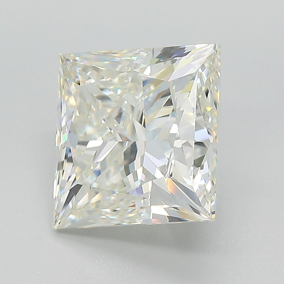 4.17 ct. princess Lab Grown Diamond front image
