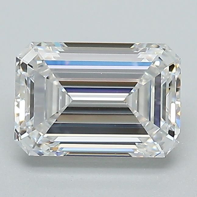 Diamant Émeraude 1.43 ct - Couleur D - Pureté VVS2