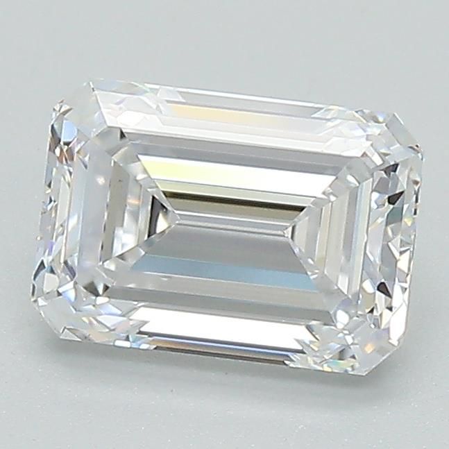 Diamant Émeraude 1.47 ct - Couleur D - Pureté VS1