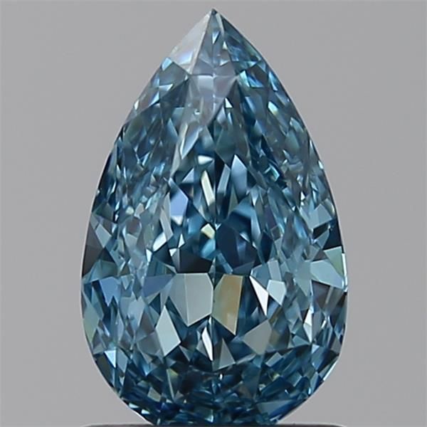 1.06 CT Fancy Vivid Blue PEAR
