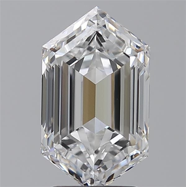 2.87 ct lab-grown Hexagonal Diamond