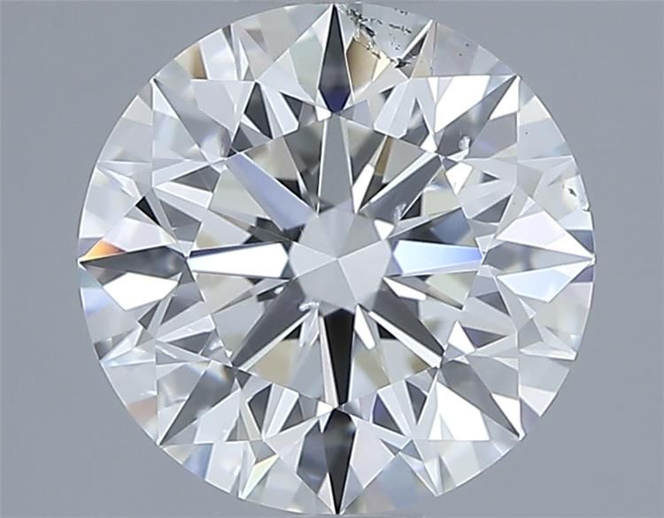 Diamant Rond 2.21 ct - Couleur H - Pureté SI1