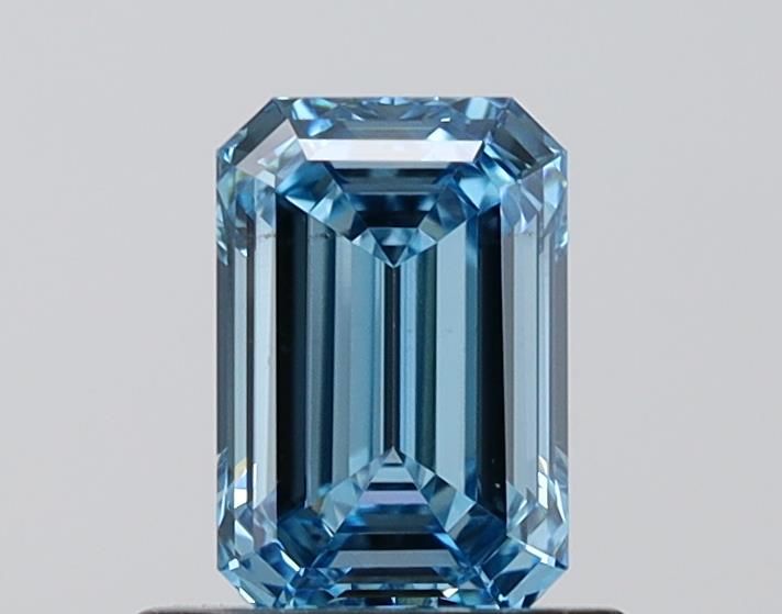 1.02 CT Fancy Intense Blue EMERALD