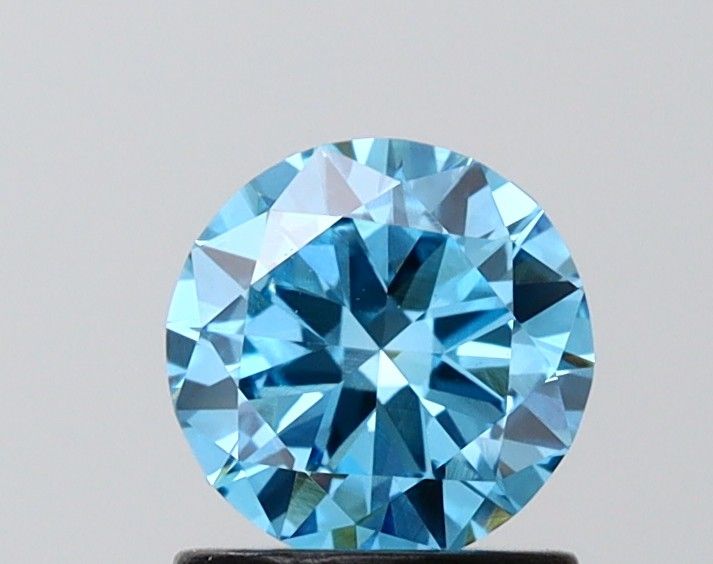 0.85 CT Fancy Vivid Blue ROUND