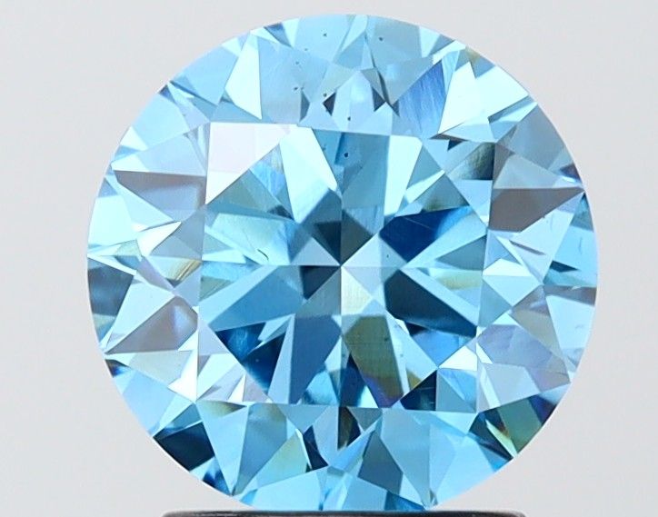 2.07 CT Fancy Vivid Blue ROUND