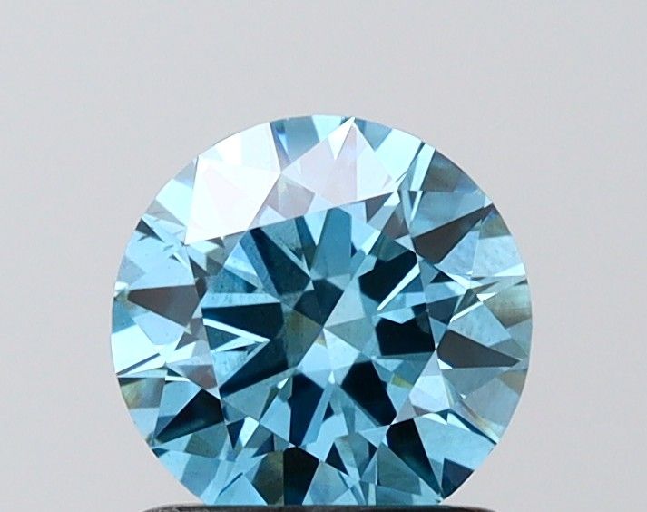 1.1 CT Fancy Vivid Blue ROUND