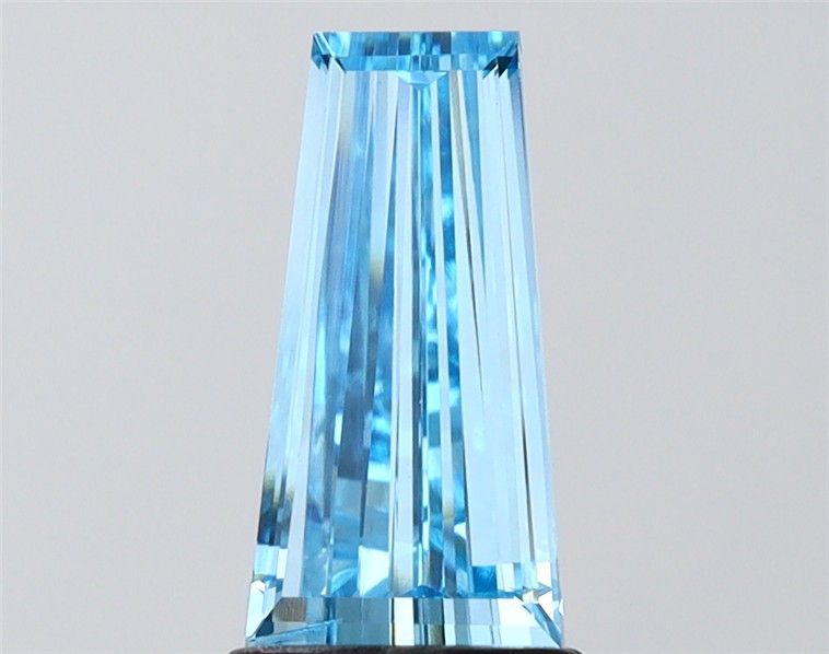 1.49 CT Fancy Vivid Blue TAPERED BAGUETTE