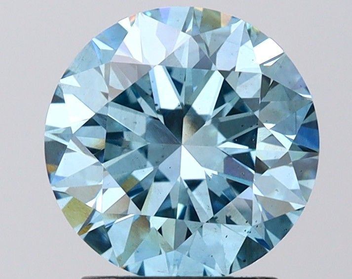 2.09 CT Fancy Vivid Blue ROUND