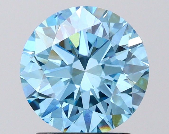 2.0 CT Fancy Vivid Blue ROUND