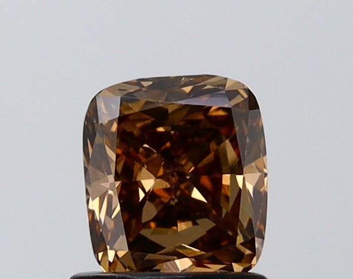 1.03 CT Fancy Brown CUSHION MODIFIED