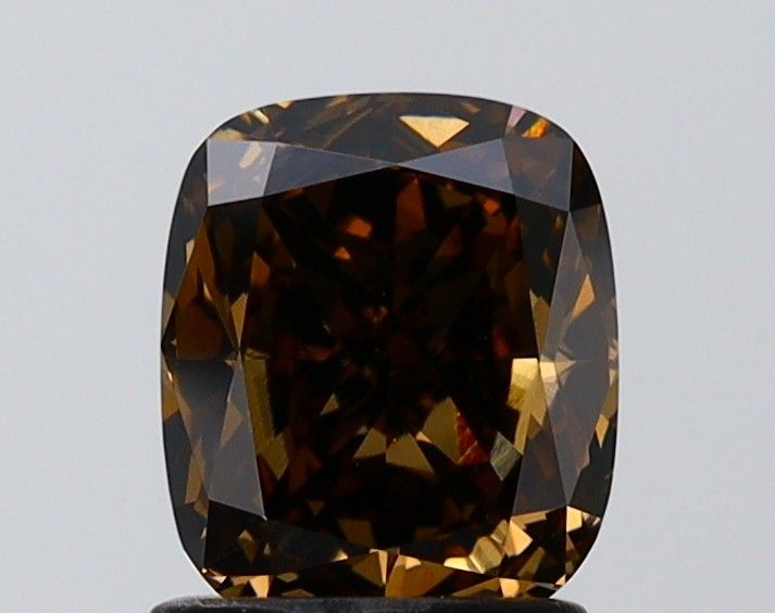 1.57 CT Fancy Brown CUSHION MODIFIED