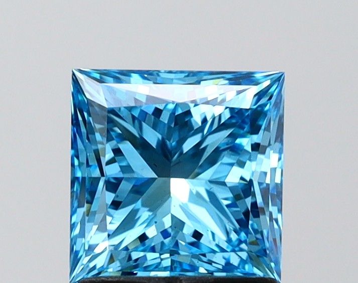 1.5 CT Fancy Vivid Blue PRINCESS