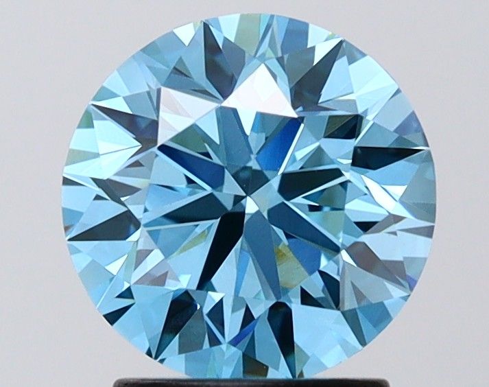 2.0 CT Fancy Vivid Blue ROUND