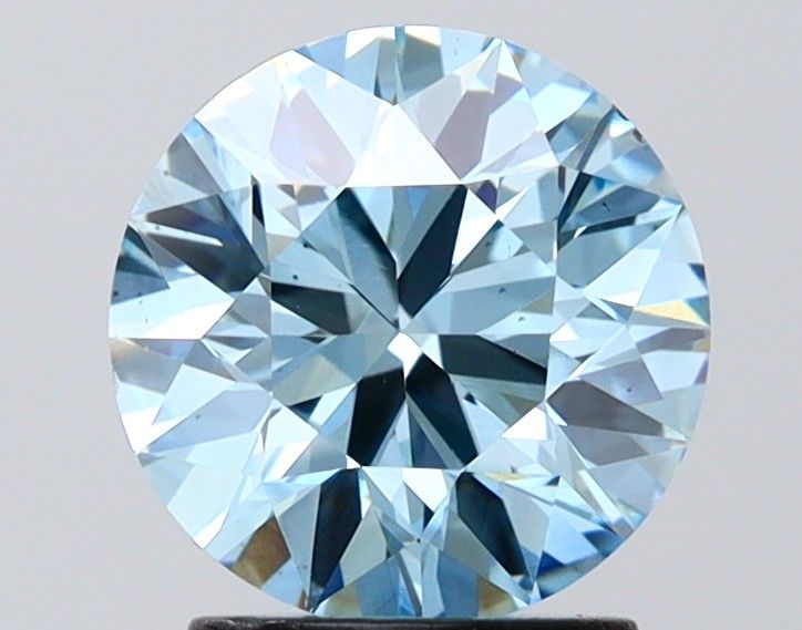1.99 CT Fancy Vivid Blue ROUND