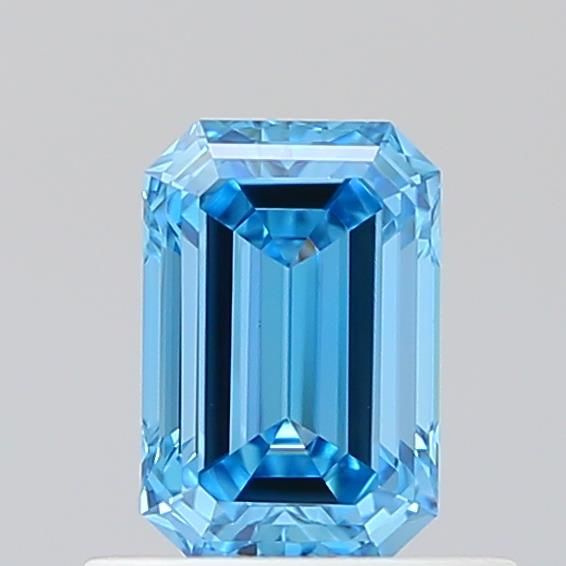 0.62 CT Fancy Vivid Blue EMERALD