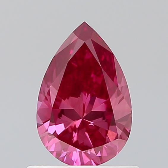 0.76 CT Fancy Deep Pink PEAR
