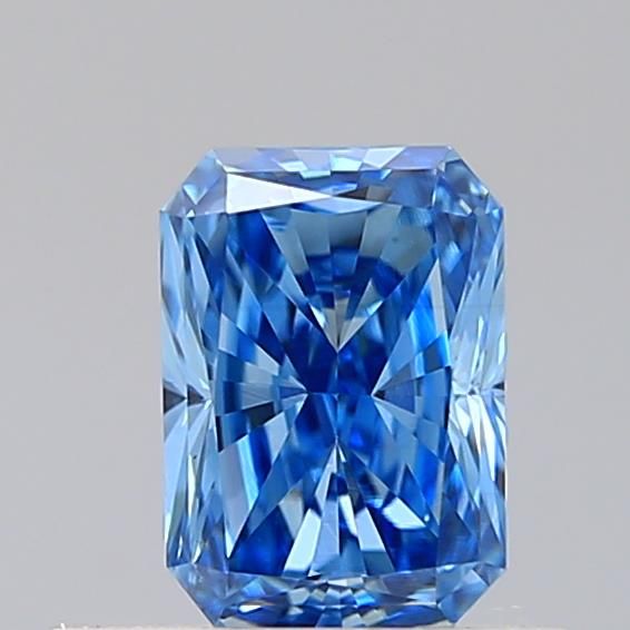 0.55 CT Fancy Vivid Blue RADIANT